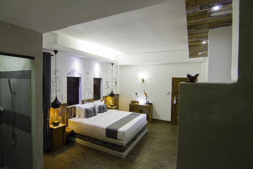 Double Leaf Boutique Hotel Phnom Penh Habitación foto