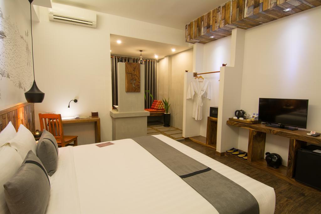 Double Leaf Boutique Hotel Phnom Penh Exterior foto