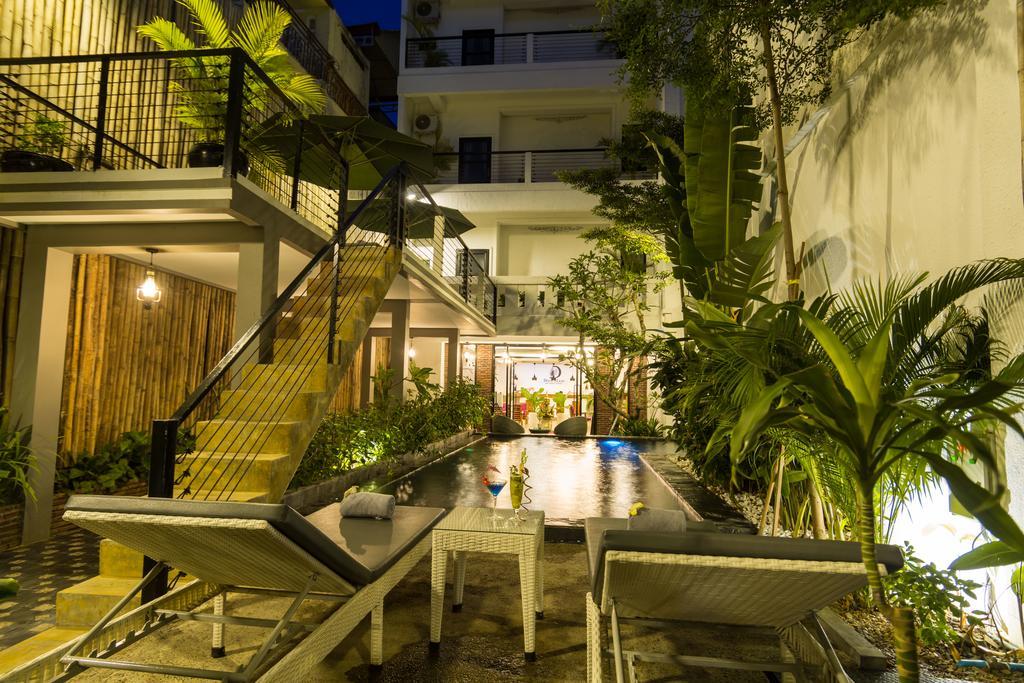 Double Leaf Boutique Hotel Phnom Penh Exterior foto